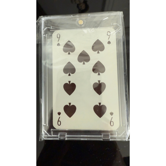 Louis Vuitton Red White Black Monogram single Playing Card - Picture 2 of 2